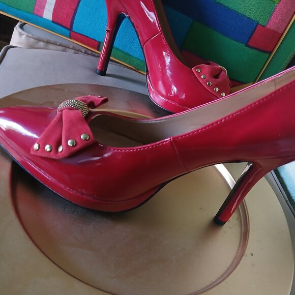 Love Moschino red heels - Picture 11 of 12